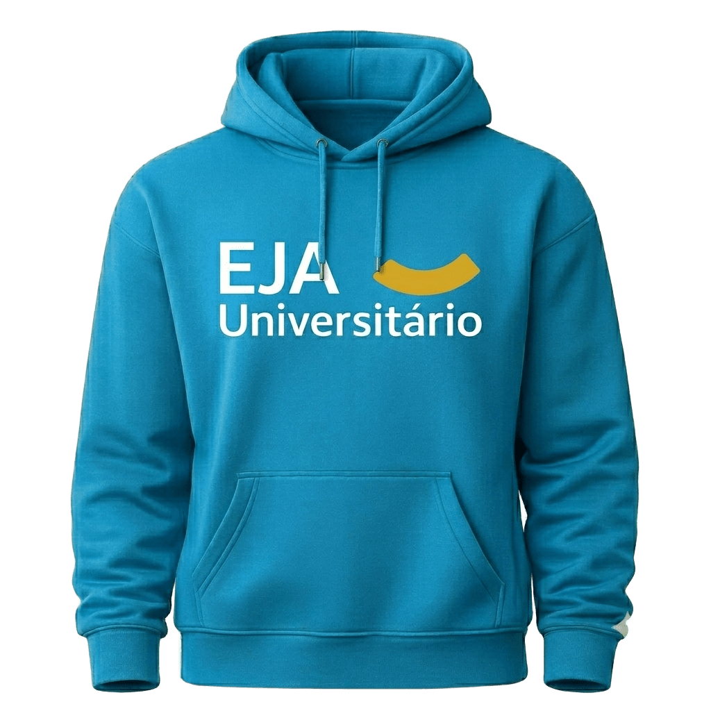 Camiseta manga curta vermelha com estampa Universitário